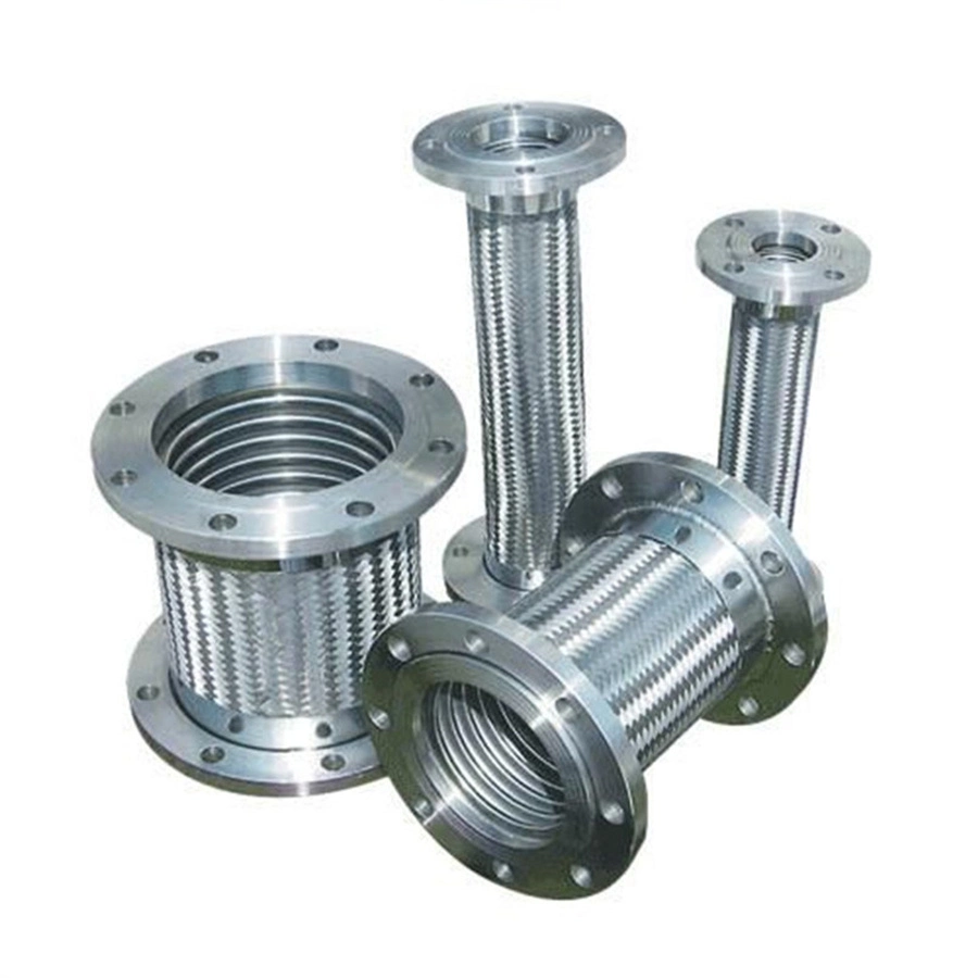 Stainless Steel Flange Connection Liquefied-Petroleum Gas Flexible Braided Metal Hose