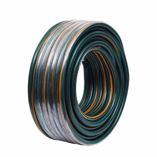 PVCフレキシブル編組強化繊維ナイロン水道管ホース